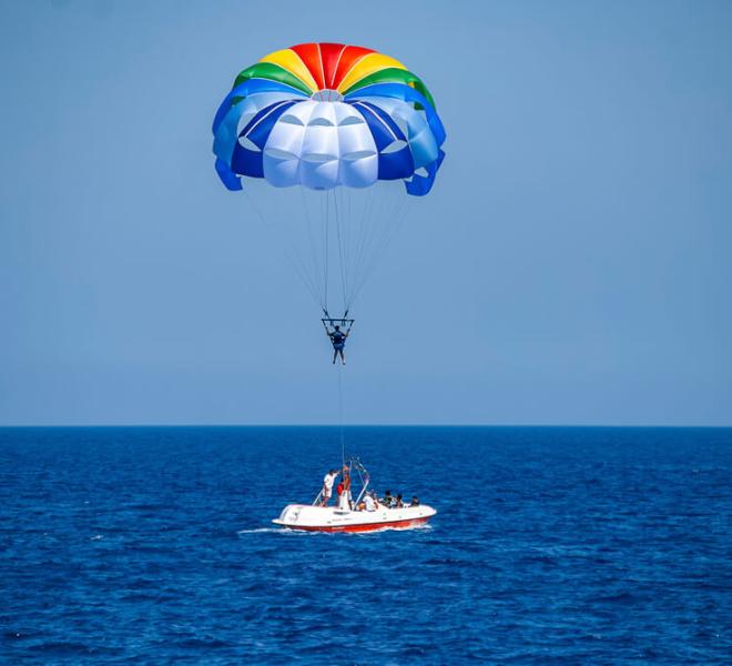 رحلة الباراشوت في الغردقة | Parasailing in Hurghada 