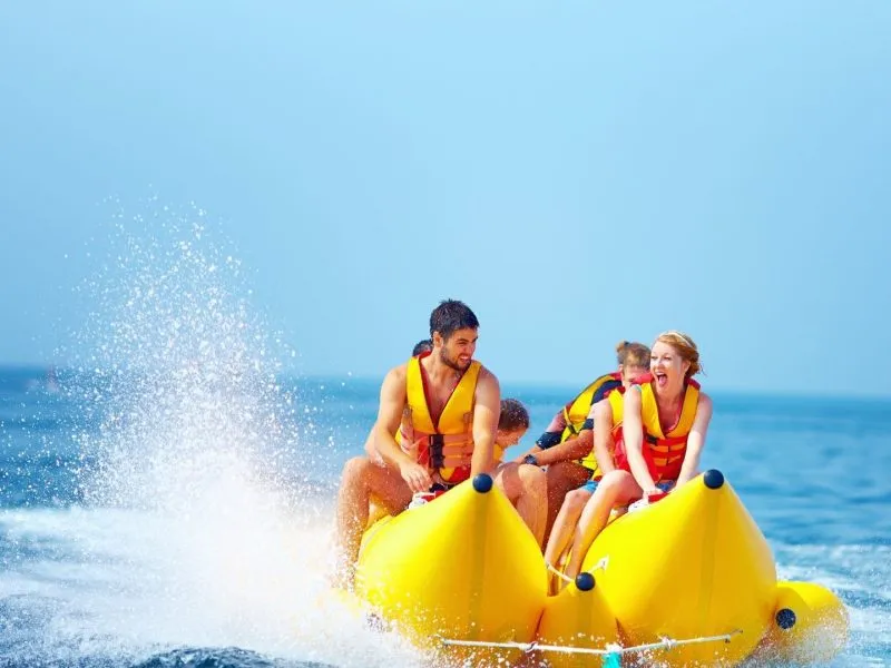 رحلة البنانا بوت والتيوبا في الغردقة | Banana Boat and Sofa In Hurghada