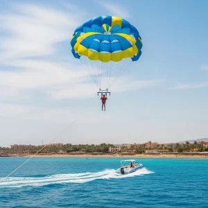 رحلة الباراشوت في الغردقة | Parasailing in Hurghada 