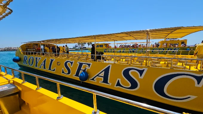 رحلة غواصة سى سكوب في الغردقة -Seascope Submarine In Hurghada