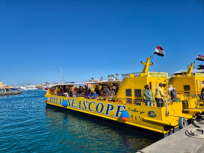رحلة غواصة سى سكوب في الغردقة -Seascope Submarine In Hurghada